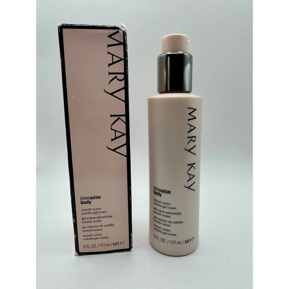 Mary Kay Cellulite Gel Cream 6oz Pink TimeWise Body Smooth-Action Expired 10/18‎